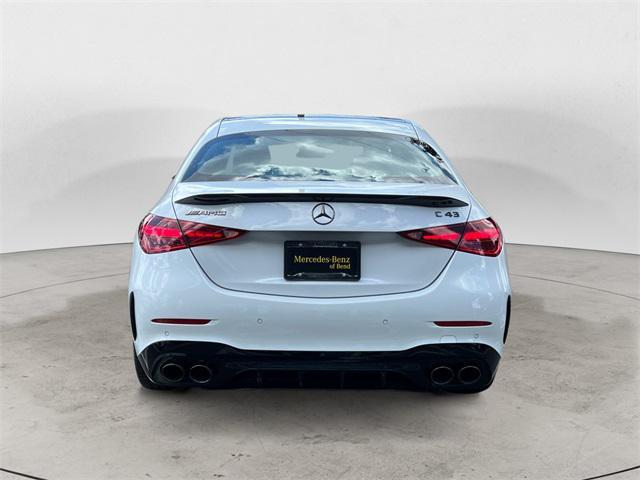 used 2024 Mercedes-Benz AMG C 43 car, priced at $71,995