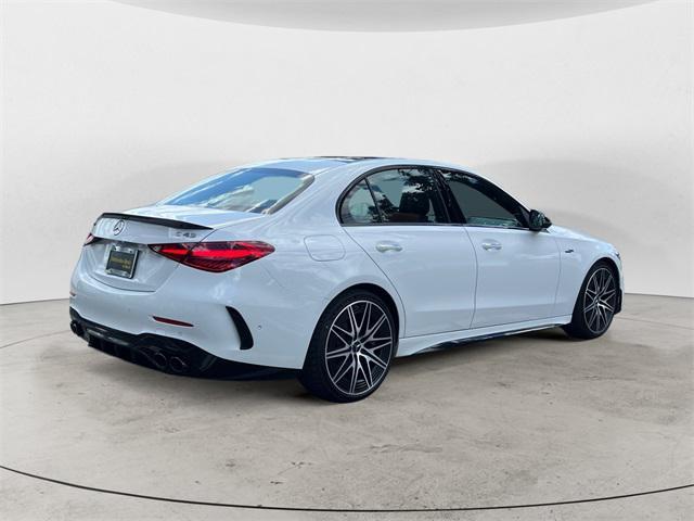 used 2024 Mercedes-Benz AMG C 43 car, priced at $71,995