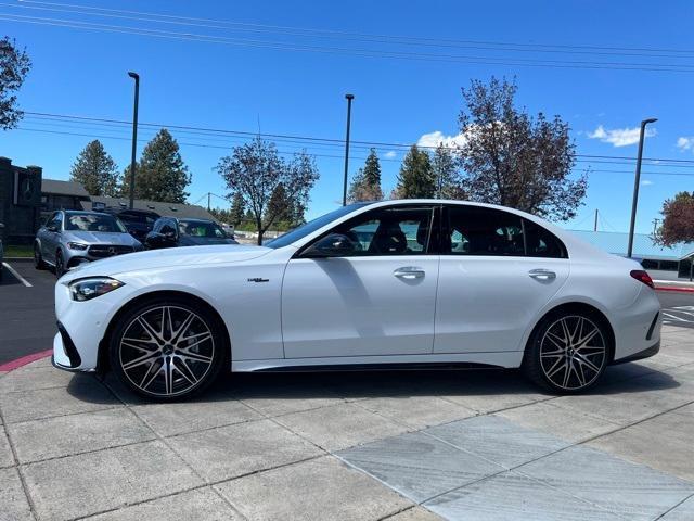 new 2024 Mercedes-Benz AMG C 43 car, priced at $77,925