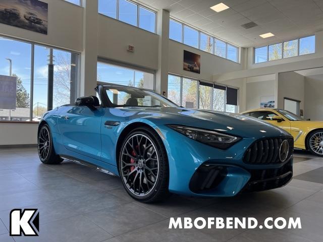 new 2024 Mercedes-Benz AMG SL 55 car, priced at $158,365