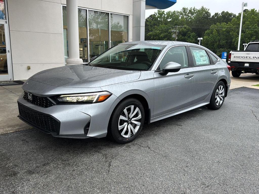 new 2025 Honda Civic car, priced at $25,400