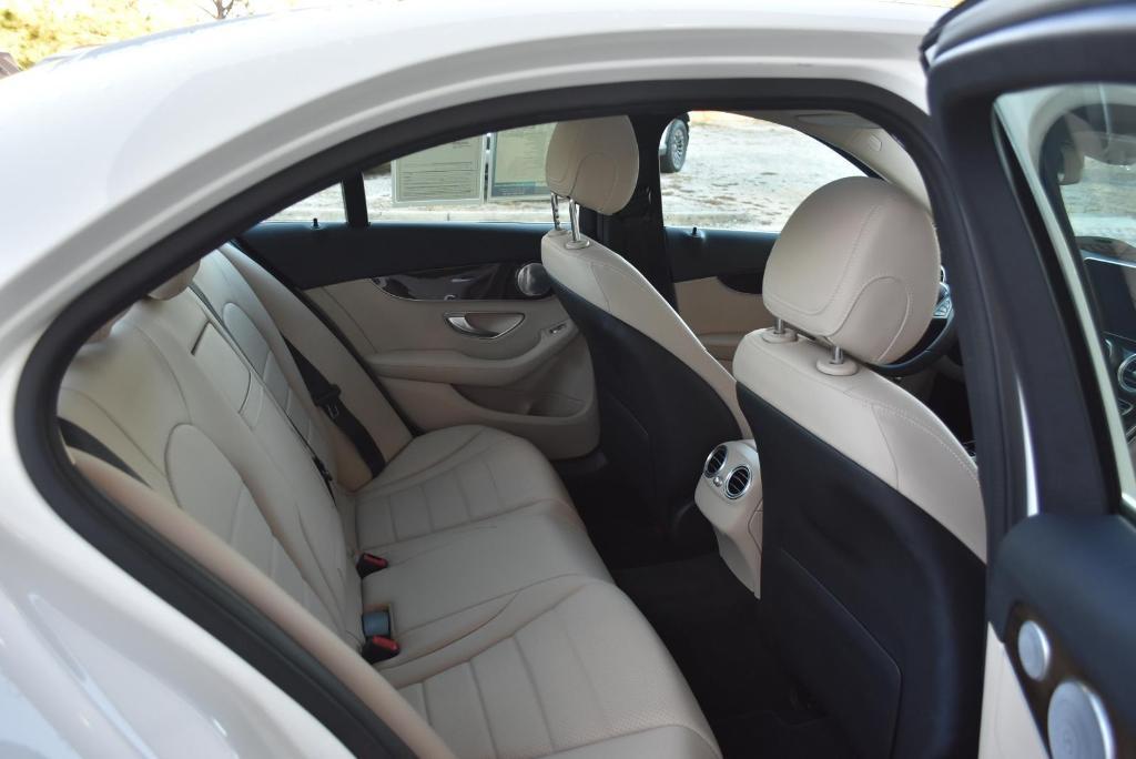 used 2018 Mercedes-Benz C-Class car, priced at $19,000