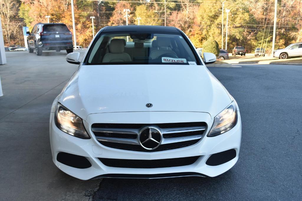 used 2018 Mercedes-Benz C-Class car, priced at $19,000