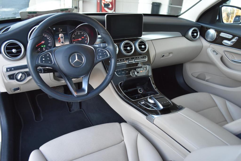 used 2018 Mercedes-Benz C-Class car, priced at $19,000