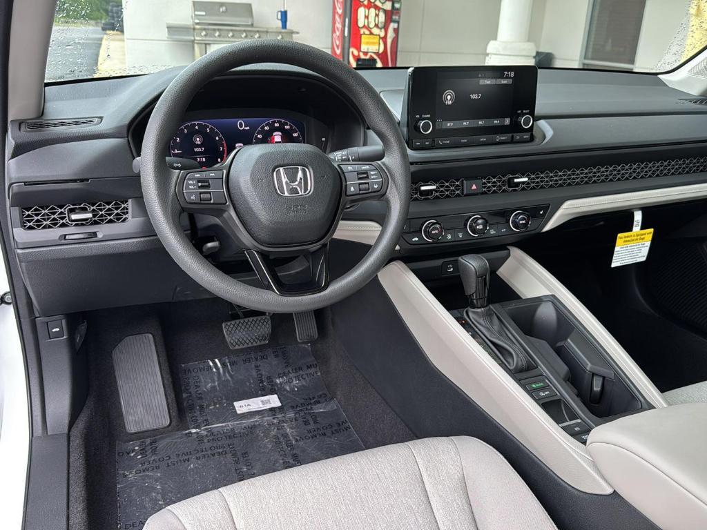 new 2025 Honda Accord car, priced at $32,165