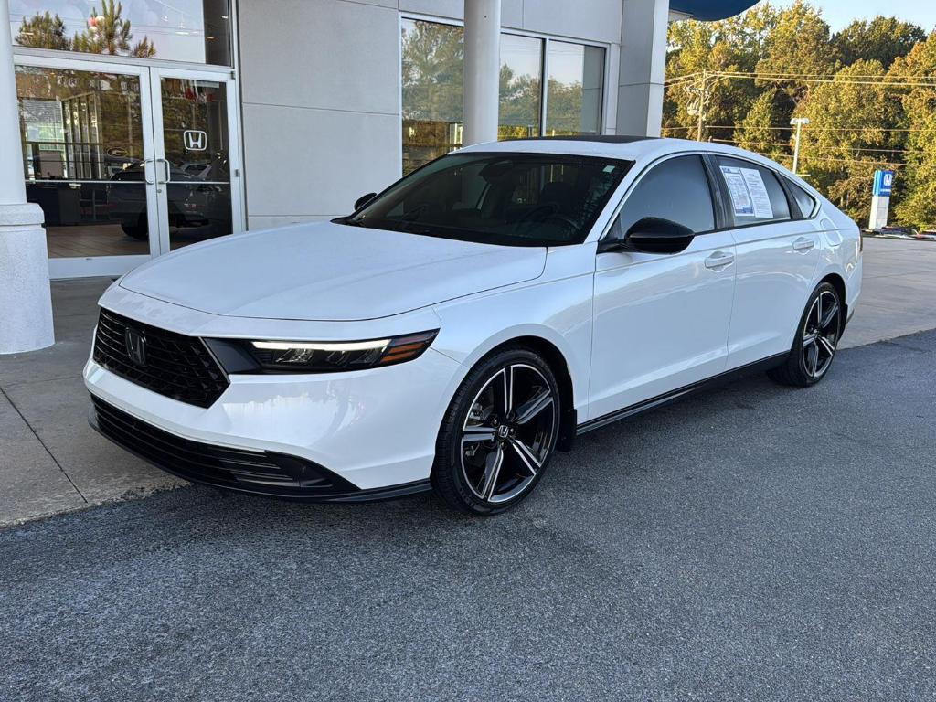 used 2024 Honda Accord Hybrid car, priced at $27,991