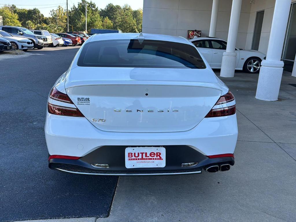 used 2022 Genesis G70 car, priced at $22,991
