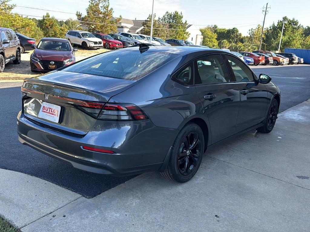 new 2025 Honda Accord car, priced at $31,755