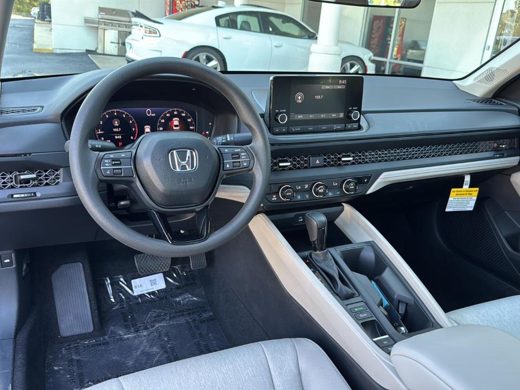 new 2025 Honda Accord car, priced at $31,755
