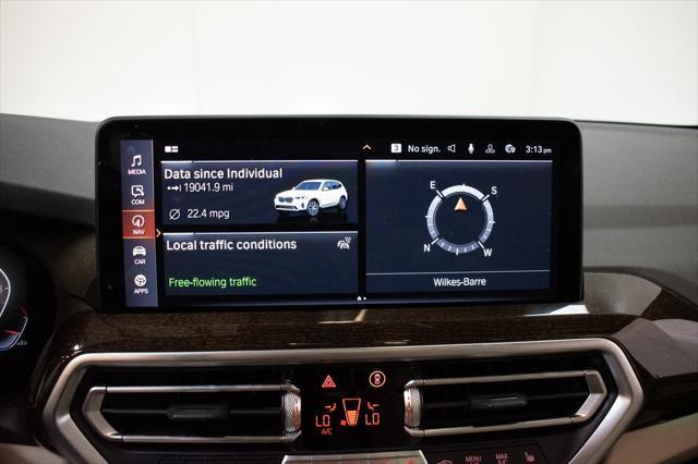used 2022 BMW X3 car, priced at $36,787