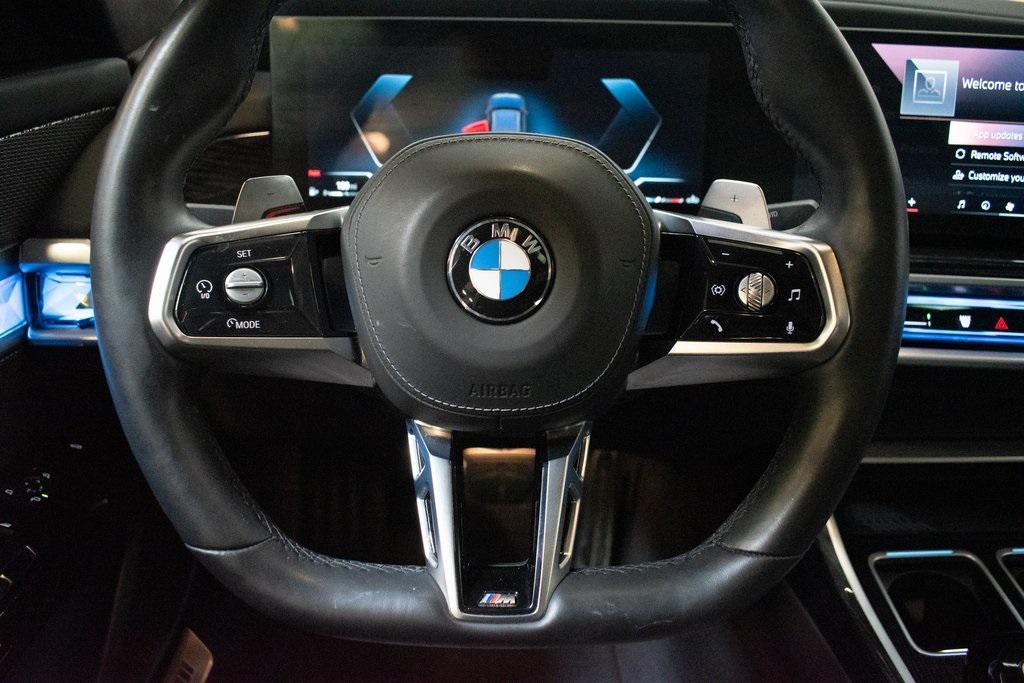 used 2025 BMW 740 car, priced at $85,495