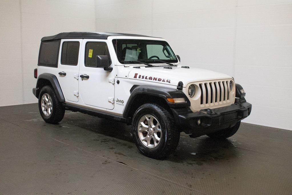 used 2021 Jeep Wrangler Unlimited car, priced at $30,000