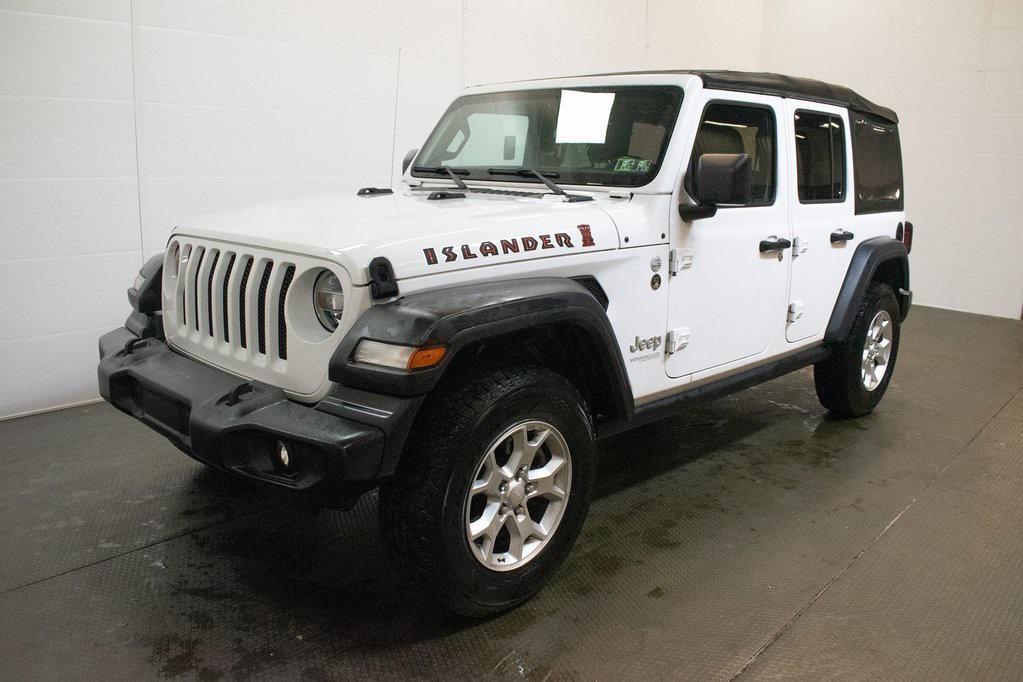 used 2021 Jeep Wrangler Unlimited car, priced at $30,000