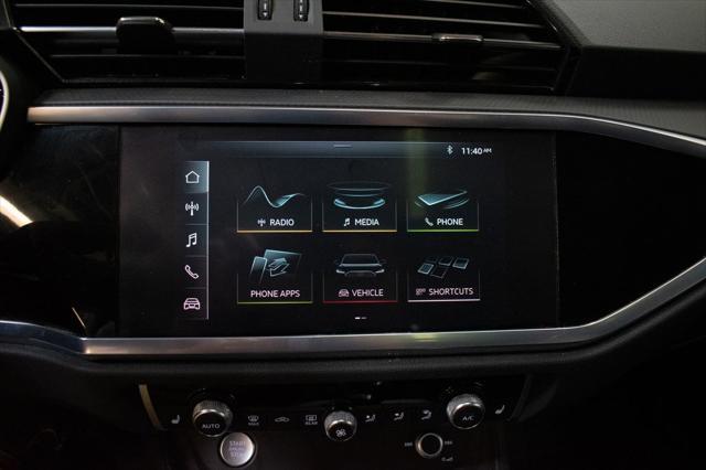 used 2020 Audi Q3 car, priced at $21,500