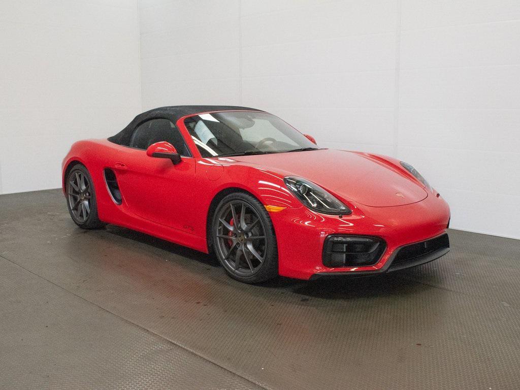 used 2015 Porsche Boxster car, priced at $77,995