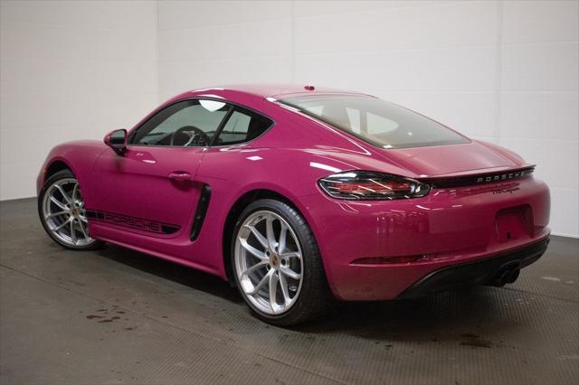 used 2024 Porsche 718 Cayman car, priced at $82,000