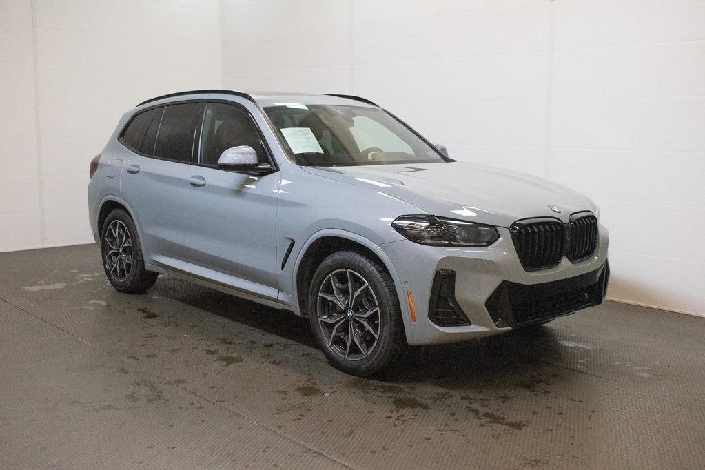 used 2023 BMW X3 car, priced at $39,998