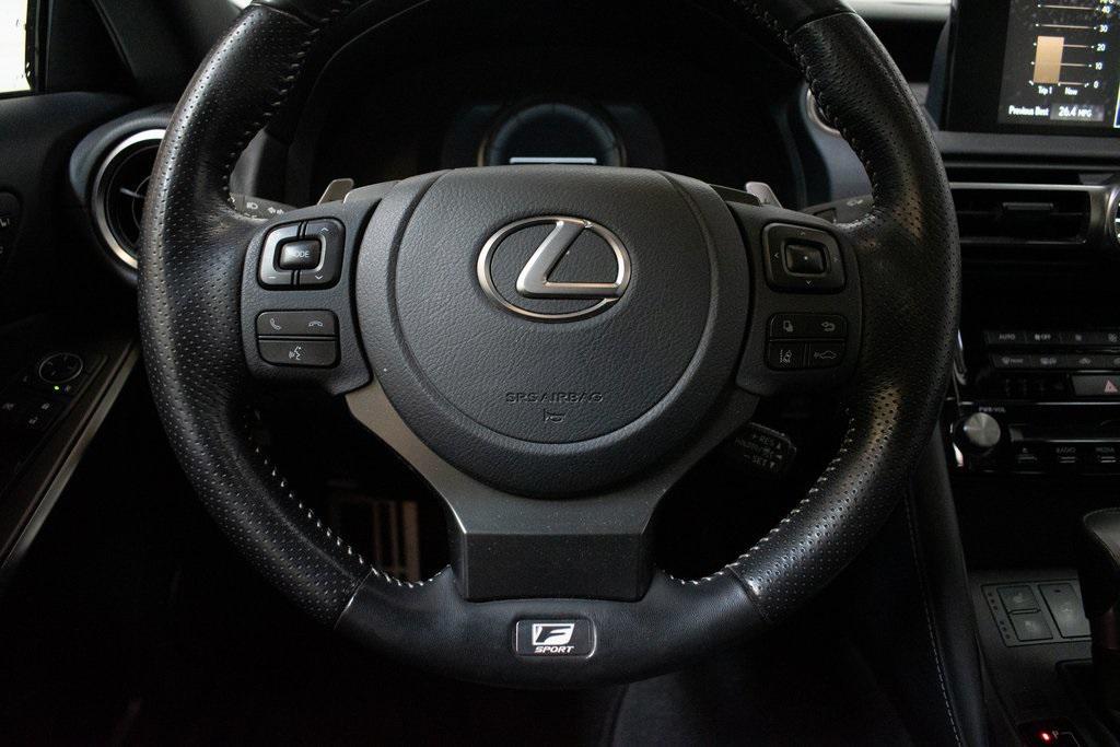 used 2022 Lexus IS 350 car, priced at $39,899