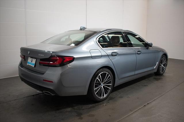 used 2021 BMW 530 car, priced at $34,458