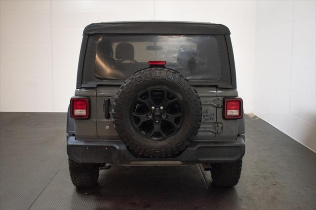 used 2022 Jeep Wrangler car, priced at $25,000