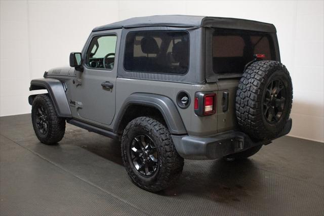 used 2022 Jeep Wrangler car, priced at $25,000