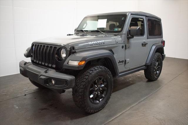 used 2022 Jeep Wrangler car, priced at $25,000