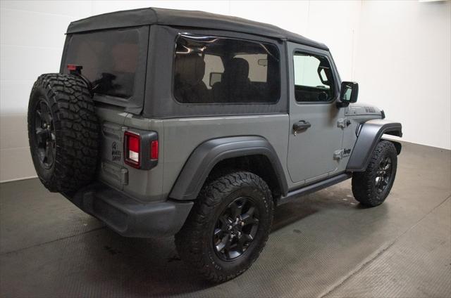 used 2022 Jeep Wrangler car, priced at $25,000