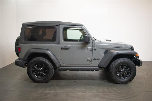 used 2022 Jeep Wrangler car, priced at $25,000