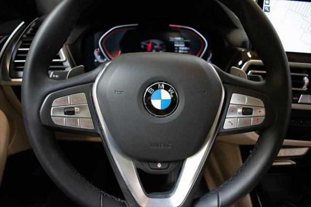 used 2022 BMW X3 car, priced at $37,692
