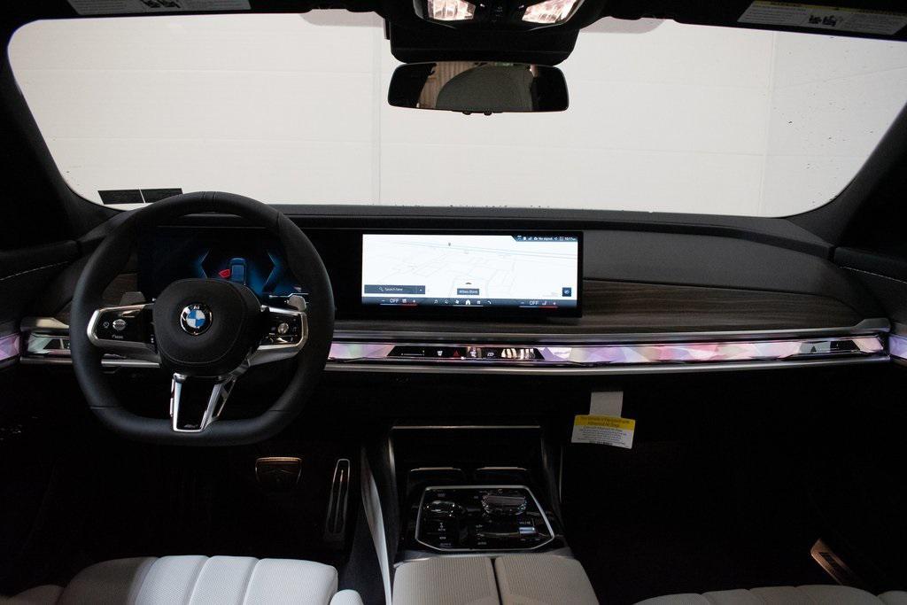 new 2025 BMW 740 car, priced at $107,975