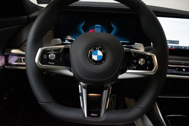 new 2025 BMW 740 car, priced at $107,975