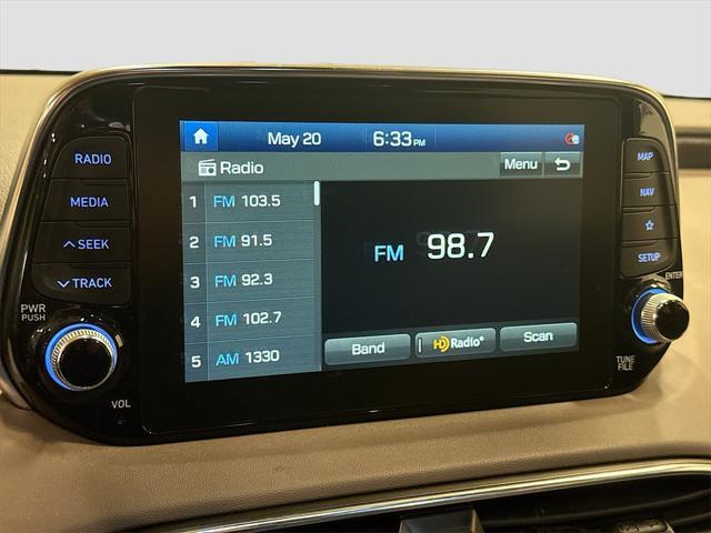 used 2020 Hyundai Santa Fe car, priced at $20,995