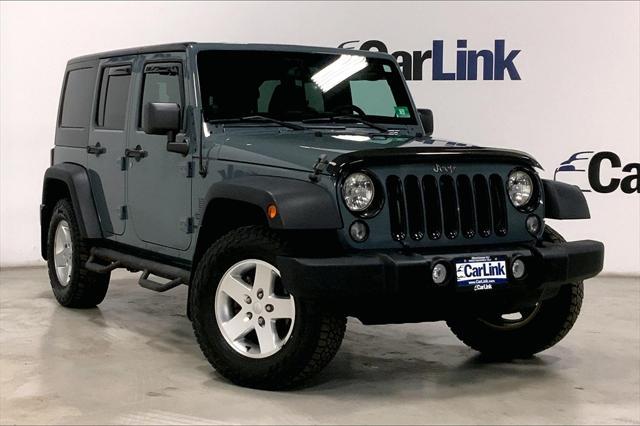 used 2014 Jeep Wrangler Unlimited car, priced at $18,299