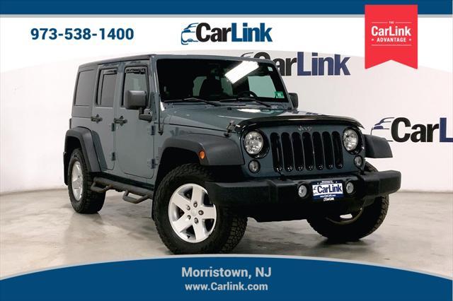 used 2014 Jeep Wrangler Unlimited car, priced at $17,699