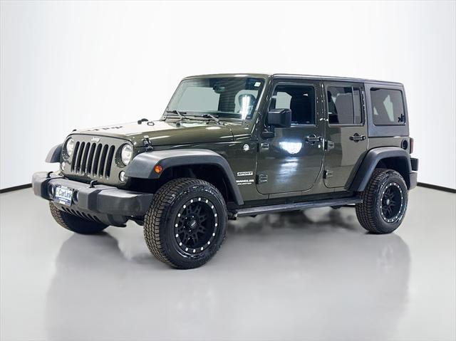 used 2015 Jeep Wrangler Unlimited car, priced at $16,795