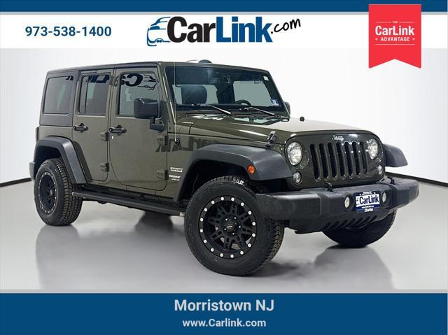 used 2015 Jeep Wrangler Unlimited car, priced at $16,795