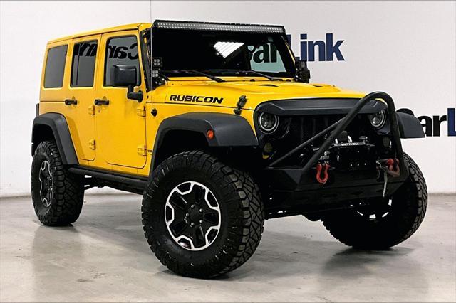 used 2015 Jeep Wrangler Unlimited car, priced at $19,995