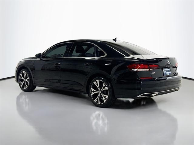 used 2021 Volkswagen Passat car, priced at $17,200