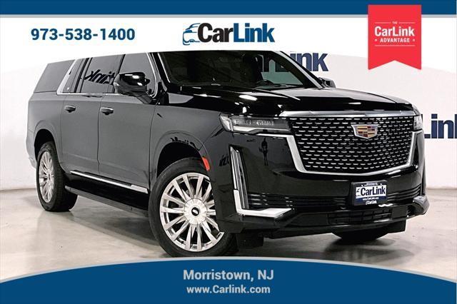 used 2021 Cadillac Escalade ESV car, priced at $54,499