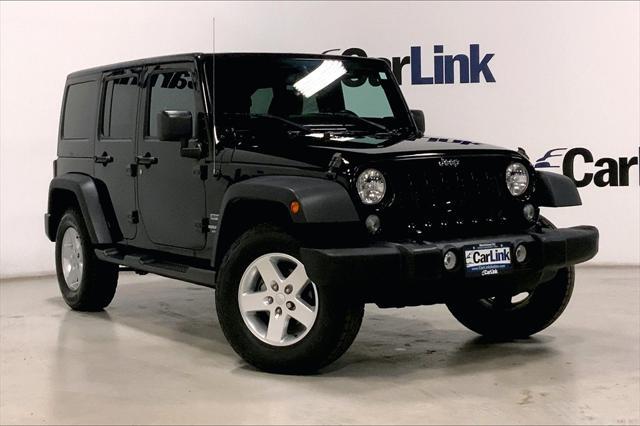used 2015 Jeep Wrangler Unlimited car, priced at $17,795
