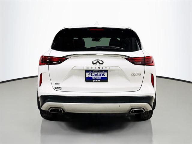 used 2021 INFINITI QX50 car, priced at $25,000