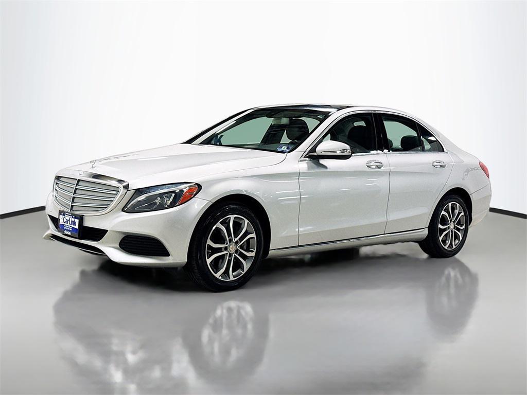 used 2015 Mercedes-Benz C-Class car, priced at $11,700