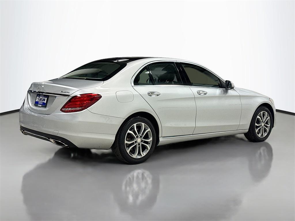 used 2015 Mercedes-Benz C-Class car, priced at $11,700