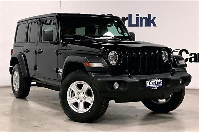 used 2020 Jeep Wrangler Unlimited car, priced at $27,595