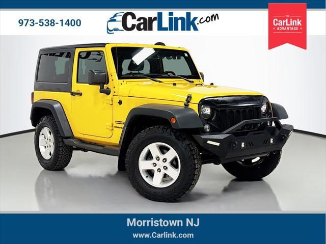 used 2015 Jeep Wrangler car, priced at $13,995