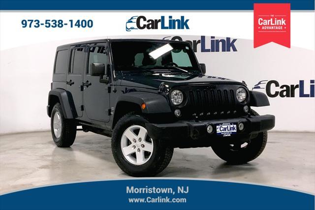 used 2017 Jeep Wrangler Unlimited car, priced at $20,695