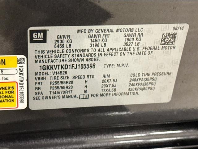 used 2015 GMC Acadia car, priced at $15,499