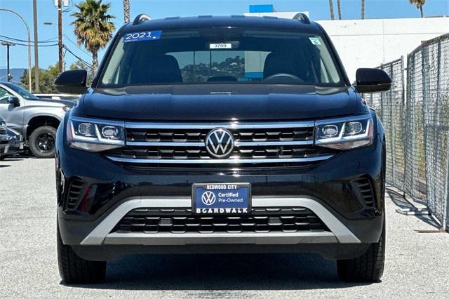 used 2021 Volkswagen Atlas car, priced at $28,500