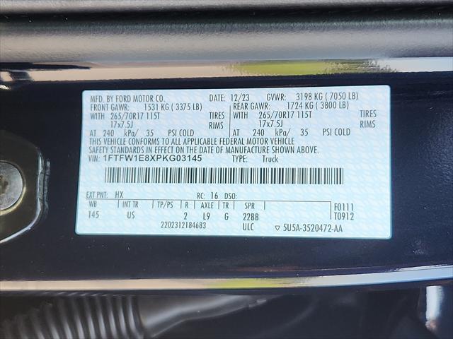 used 2023 Ford F-150 car
