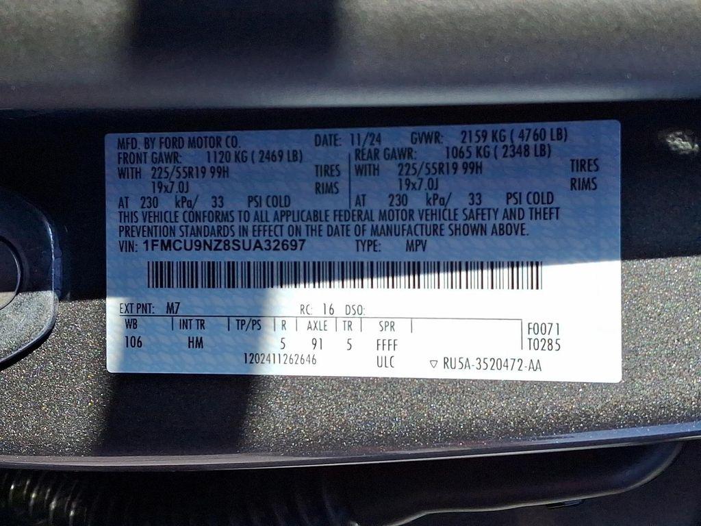 new 2025 Ford Escape car, priced at $33,075